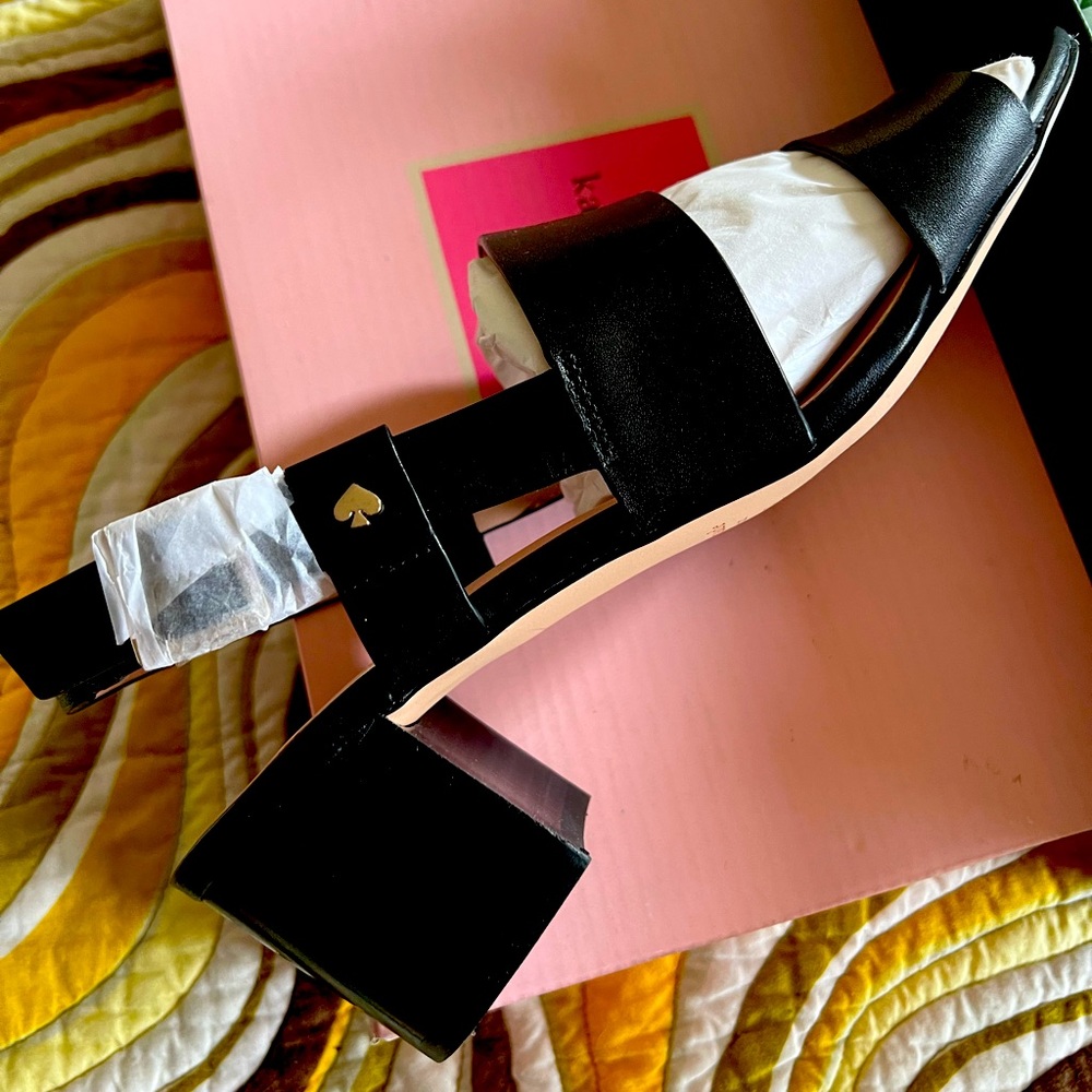 Kate Spade Puglia sandal black 6.5 NIB